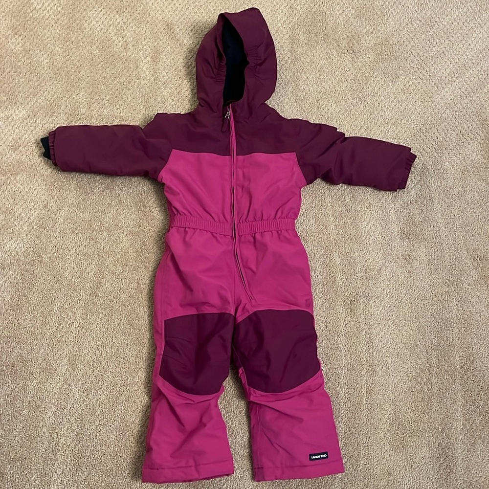 Lands End 2T insulated snow suit